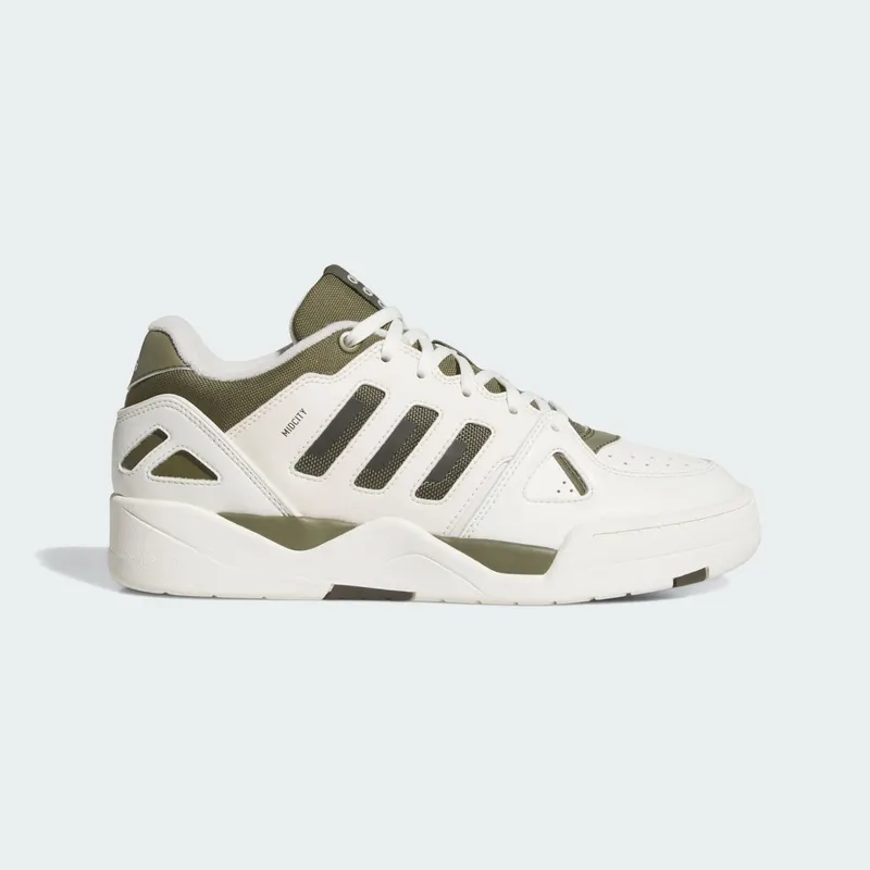 Adidas Midcity Low Off White / Olive Strata / Shadow Olive (JS3259)