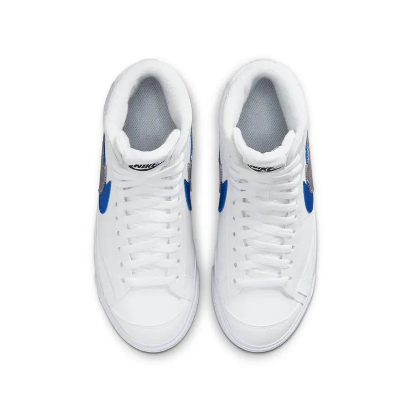 Nike Blazer Mid Next Nature Double Swoosh White Hyper Royal (FD0690-100)