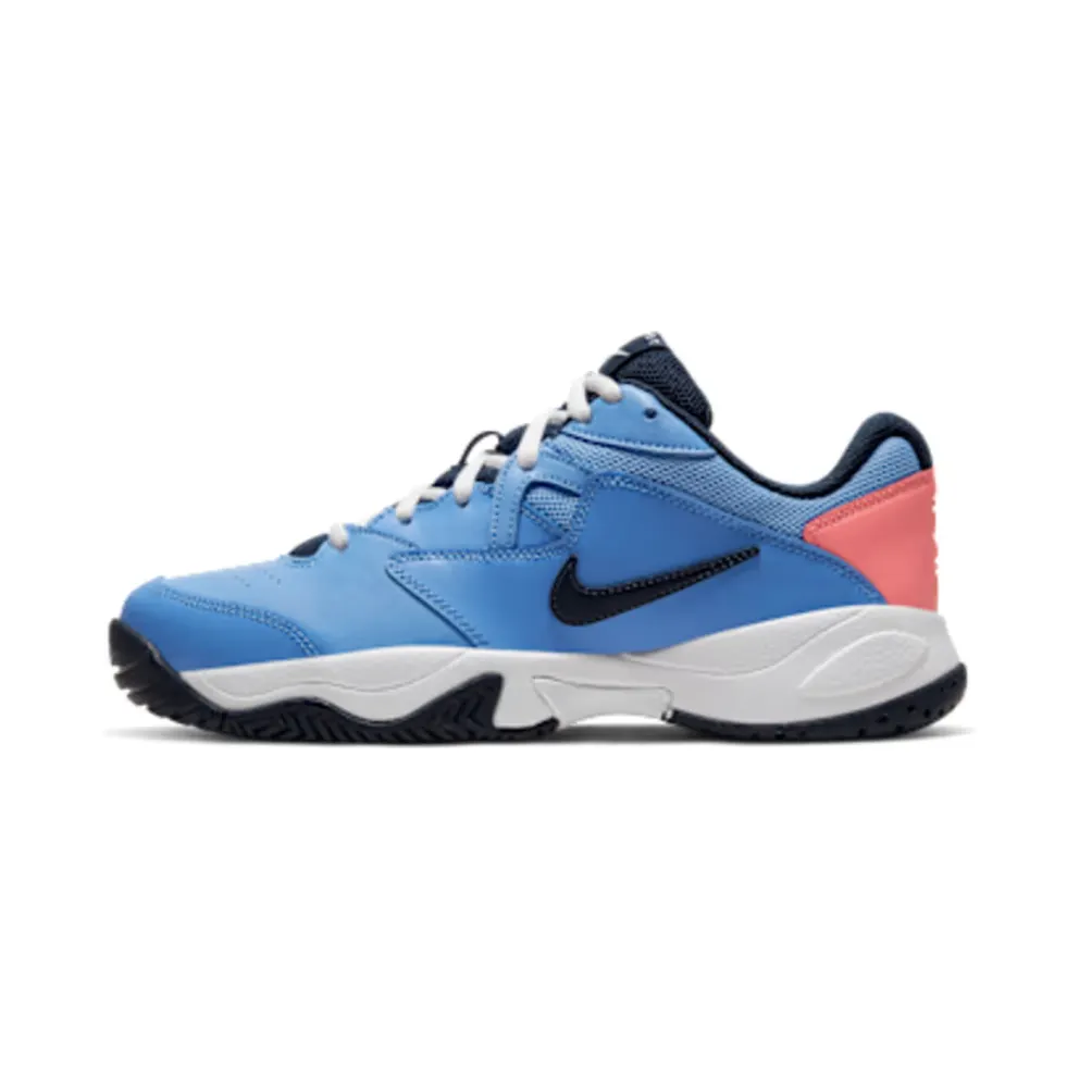 NikeCourt Lite 2 Hardcourt Blue “Royal Pulse / White / Sunblush / Obsidian” (AR8838-406)
