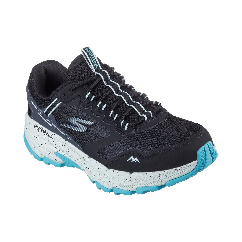Skechers GO Run Trail Altitude 2.0 “Ravine Sneaker Black / Aqua” (129525BKAQ)