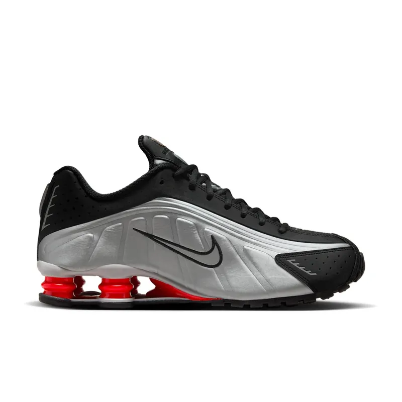 Nike Shox R4 Silver Black Red (BV1111-008)