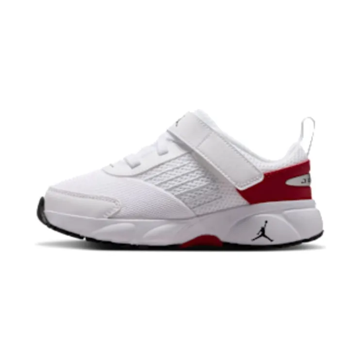 Nike Jordan Trunner Flow “White / Gym Red / Metallic Silver / Black” (IQ7702-101)