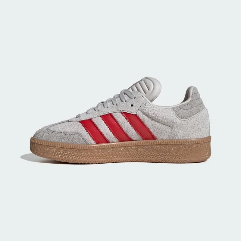 adidas Samba XLG Grey One Better Scarlet Gum (JS3826)