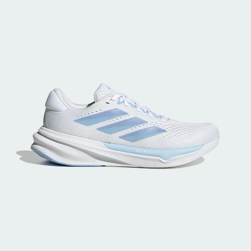 Adidas Supernova Stride 2.0 Running Shoes Cloud White / Glow Blue / Grey One (JR2955)