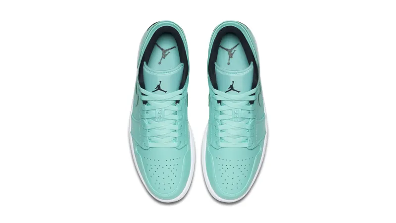 Jordan 1 Low Hyper Turquoise Hyper Turquoise/Black-White (553558-304)