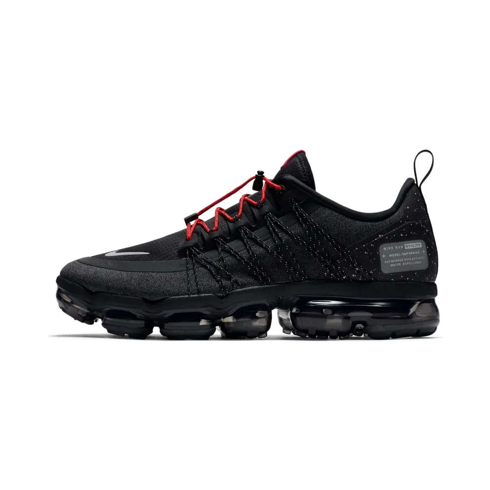 Nike Air VaporMax Run Utility Black Anthracite Black/Reflect Silver-Anthracite-Habanero Red (AQ8810-001)