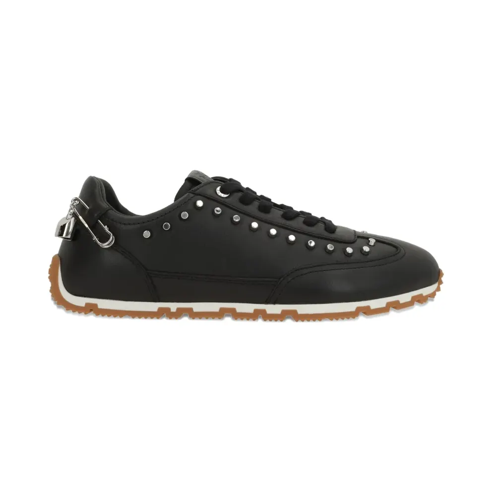 Bally Quarry verfraaid with studs – White (WK00D3VT012)