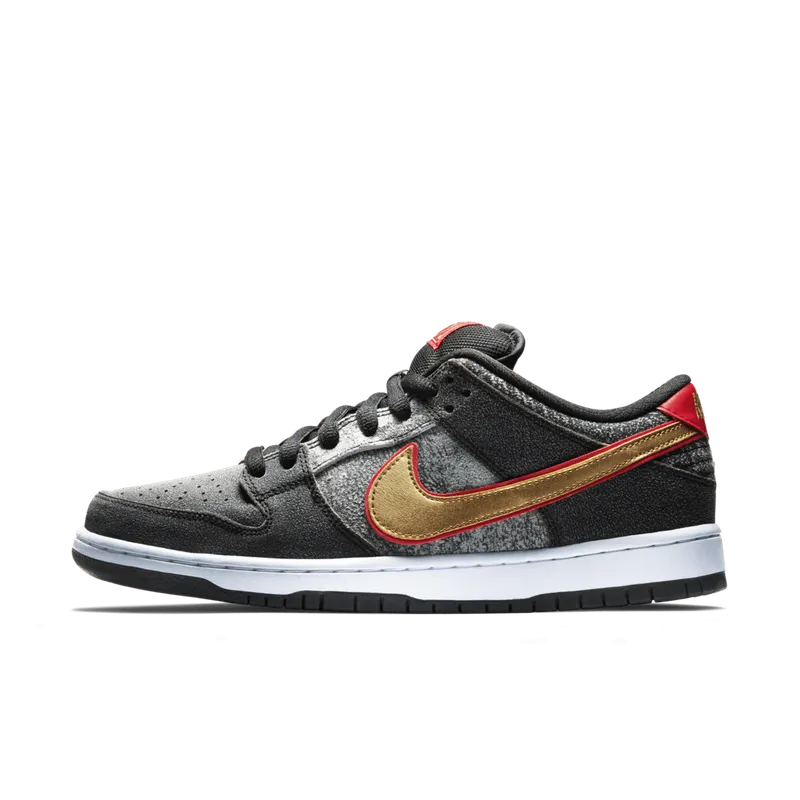 Nike Dunk SB Low Beijing Metallic Gold Black/Metallic Gold-Unvrsty Rd (504750-077)