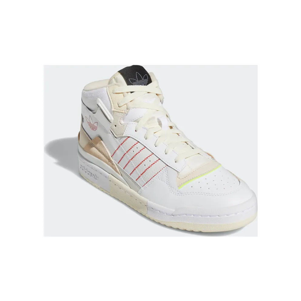 Adidas Forum Exhibit Mid Cloud White / Core Black / Vivid Red (GZ0946)