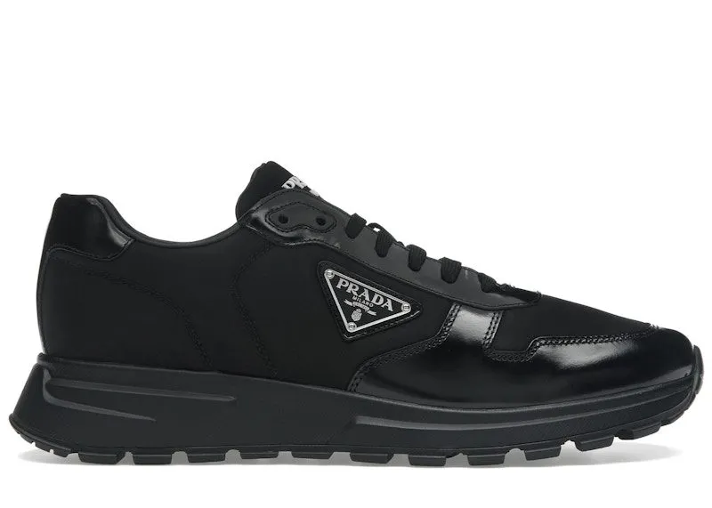 Prada PRAX 01 Sneakers Re-Nylon Brushed Leather Black (2EE369_3LF5_F0632_F_G000)