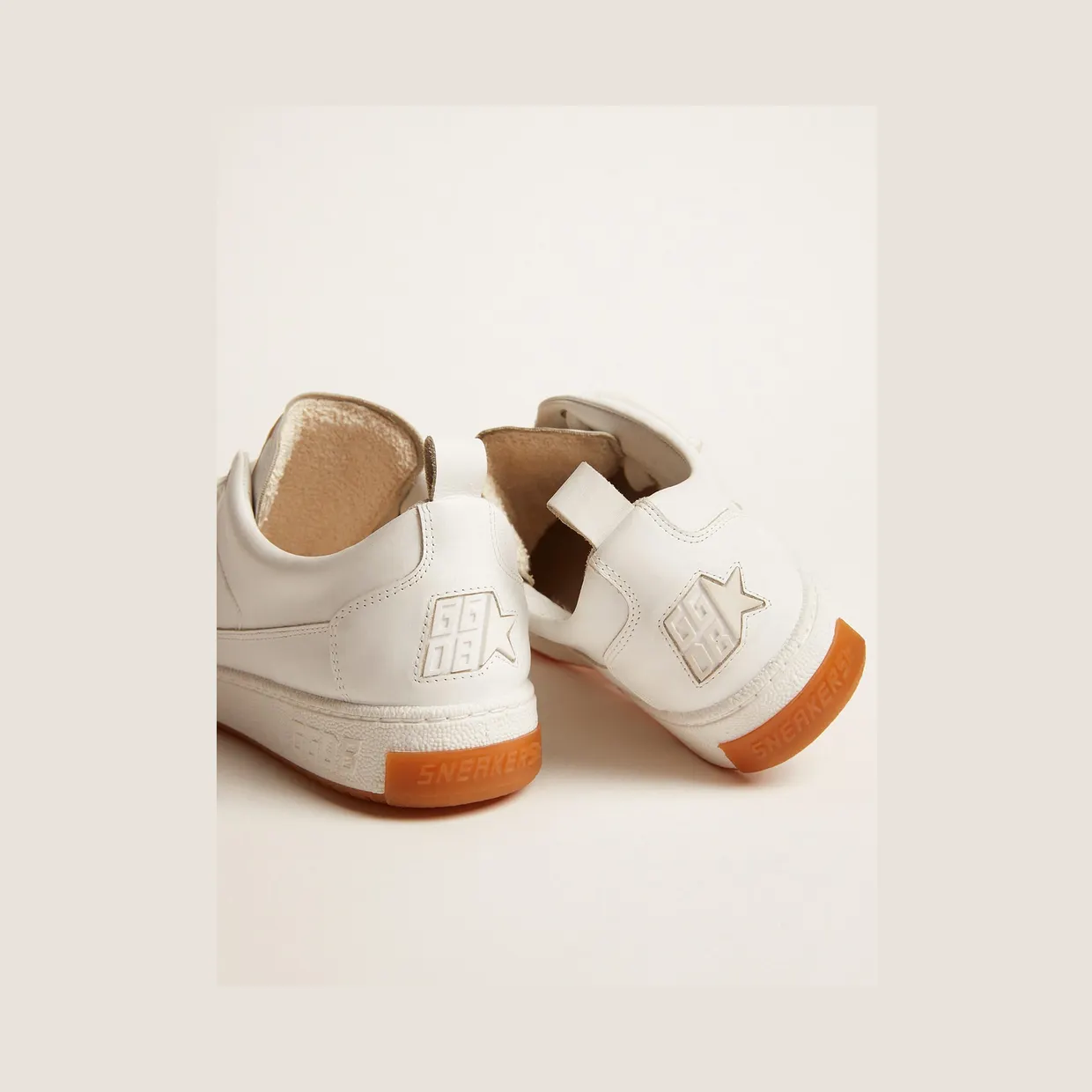 Golden Goose Yeah White Gum (W) (GMF00130F00219710100) (5)