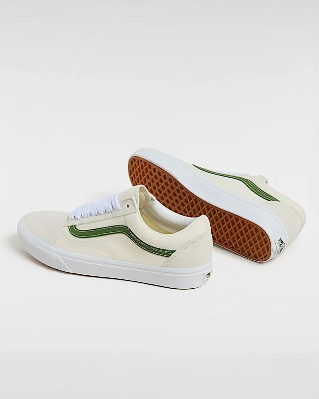 Vans Old Skool Marshmallow White Green (VN000D5NGRN)