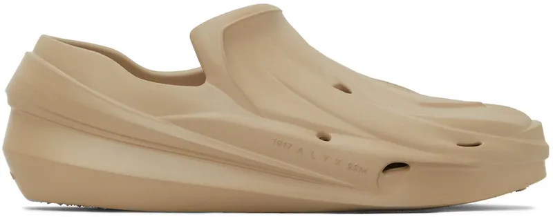 1017 ALYX 9SM SSENSE Exclusive Beige Mono Slip-On Sneakers (AXUSN0025OT01BEG0004)