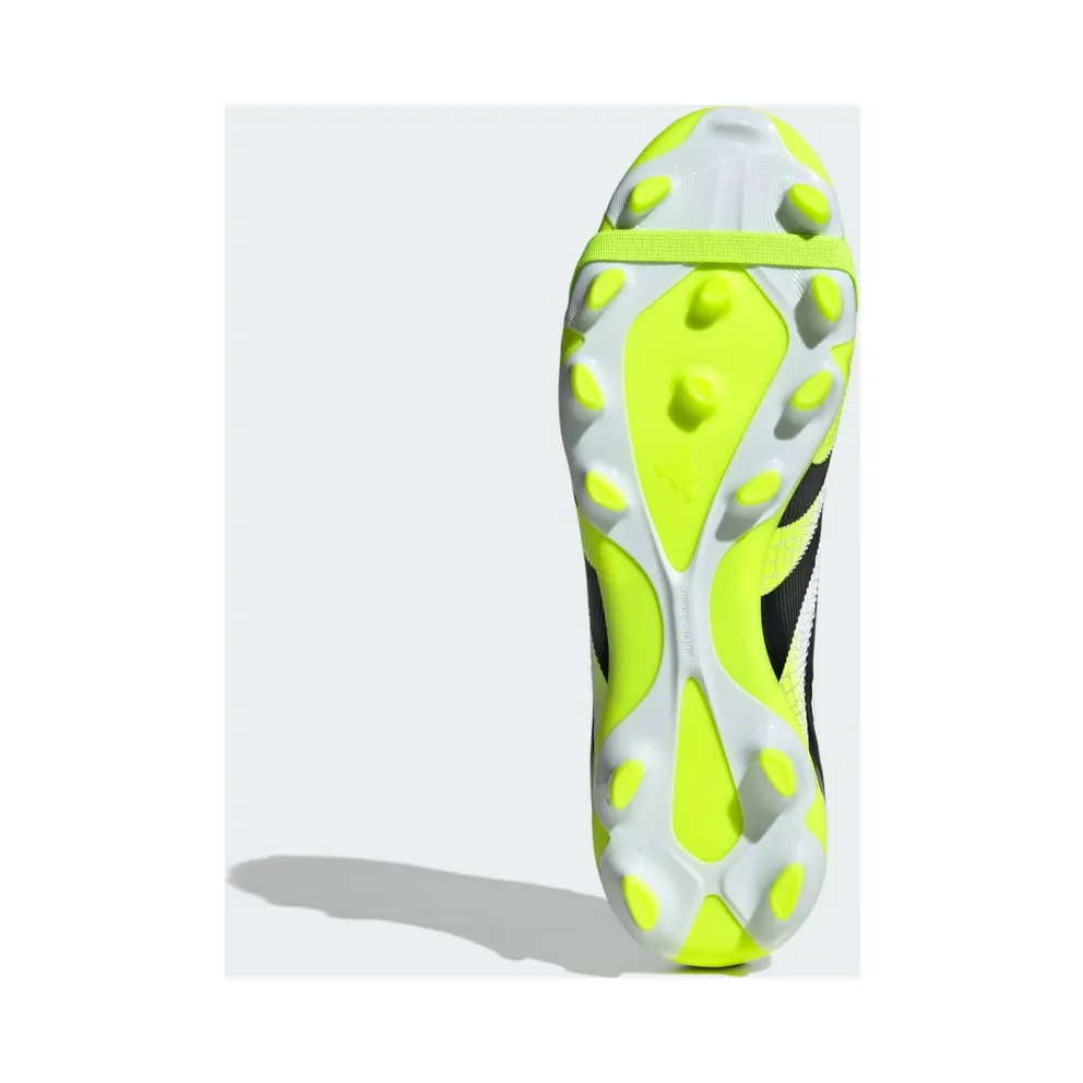 adidas Predator Pro Fold-Over Tongue MG Cloud White Core Black Lucid Lemon (JS4074)