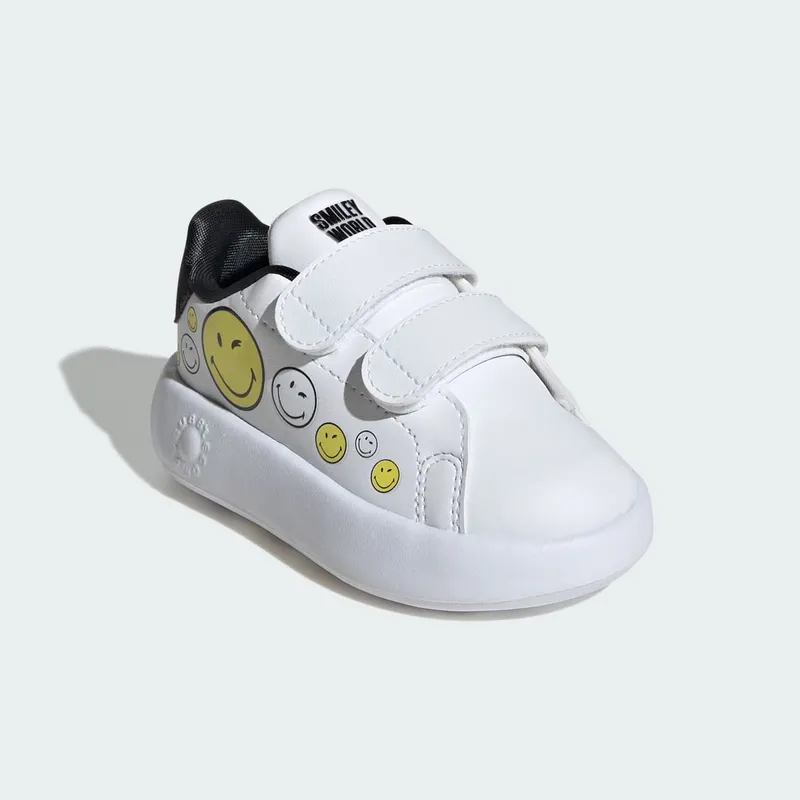 Adidas adidas Smiley Advantage Kids’ Shoes Cloud White / Bright Yellow / Core Black (IH6257)