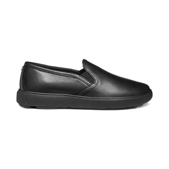 Geox Slip-On-Sneakers mit Stretcheinsätzen “Black” (D563TC00085C9999)