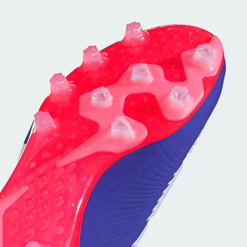 adidas Predator Elite Laceless Artificial Ground Lucid Blue Cloud White Solar Red (IF6430)