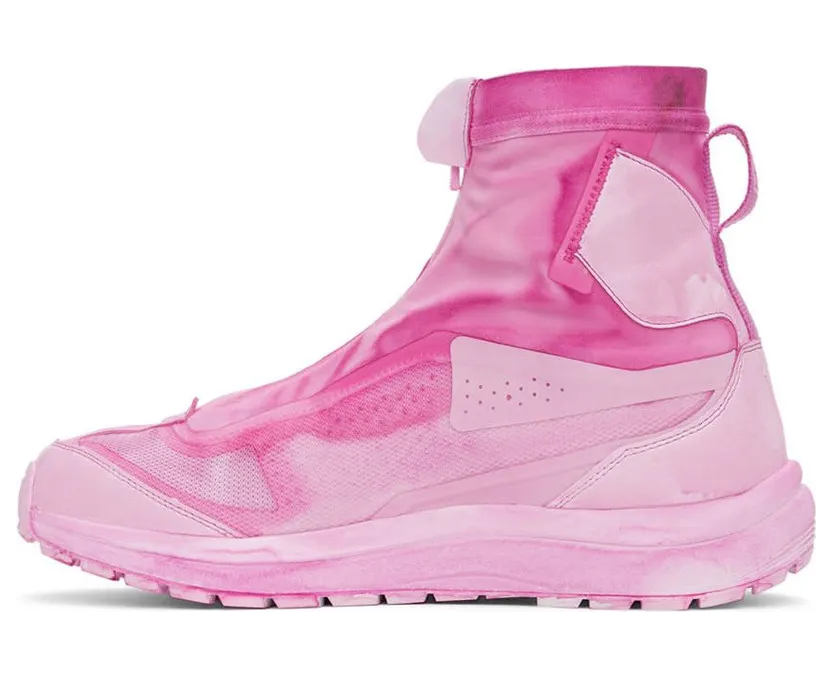 11 by Boris Bidjan Saberi Pink Salomon Edition Bamba2 High GTX Sneakers (152 11xS) (3)