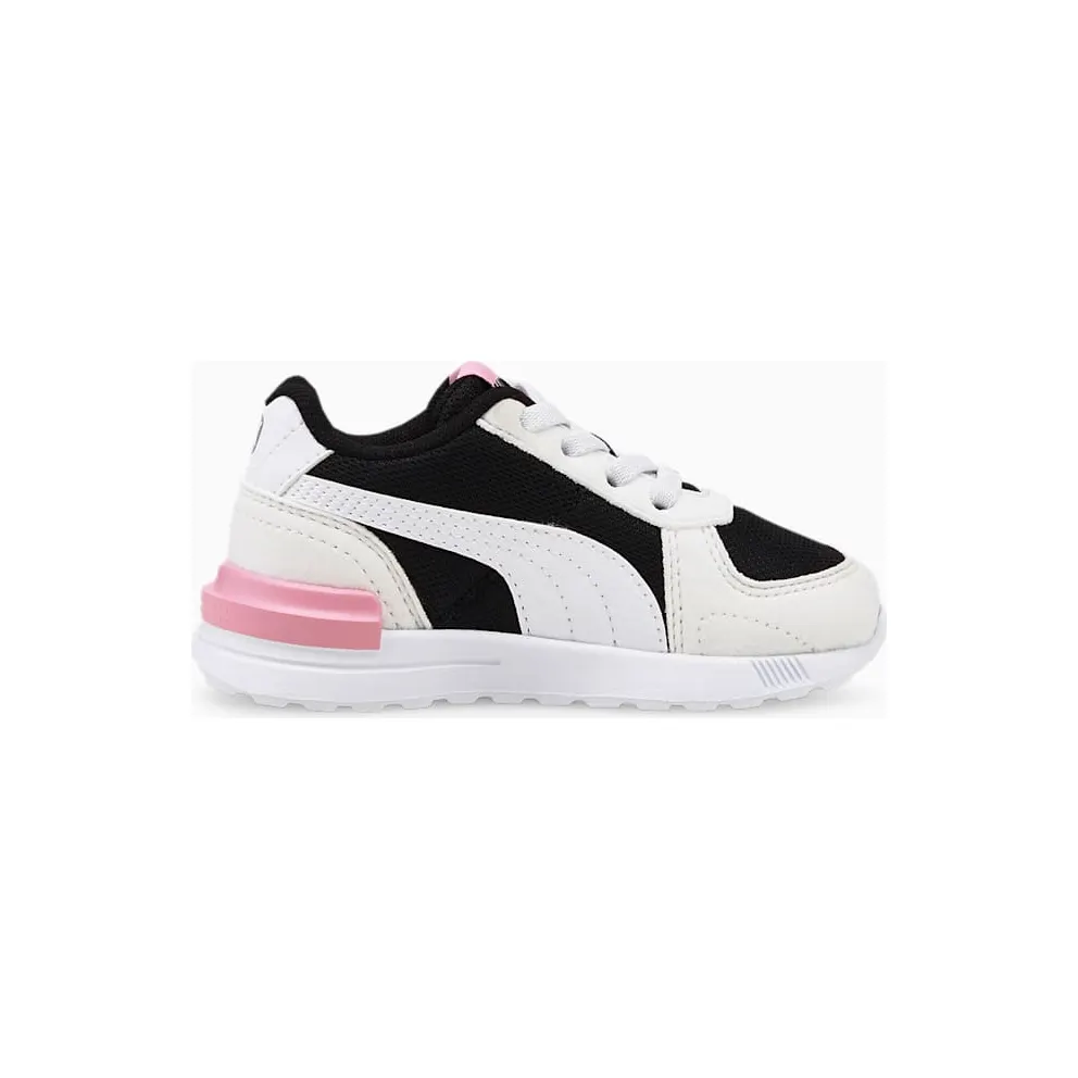 PUMA Graviton AC Babies’ White/Black/Prism Pink (381989-09)