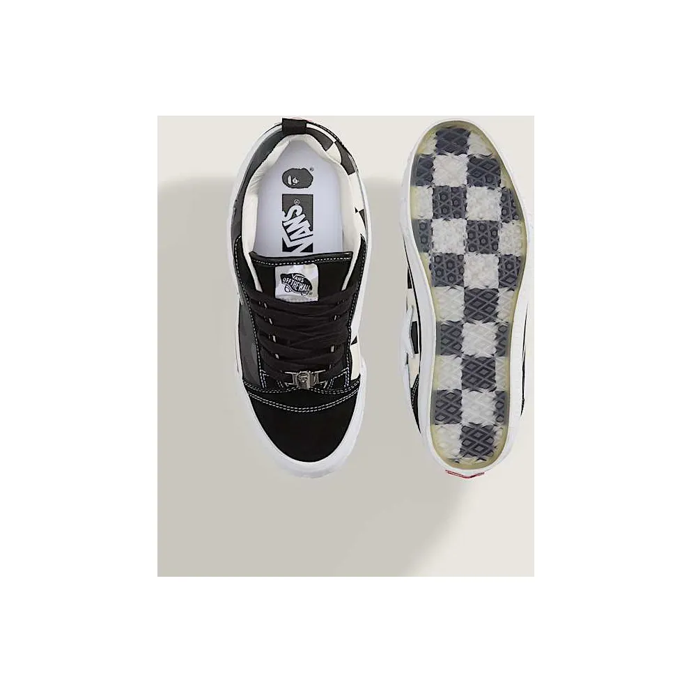 A Bathing Ape x Vans Knu Skool – “Black / Grey” (VN000Z3929B)