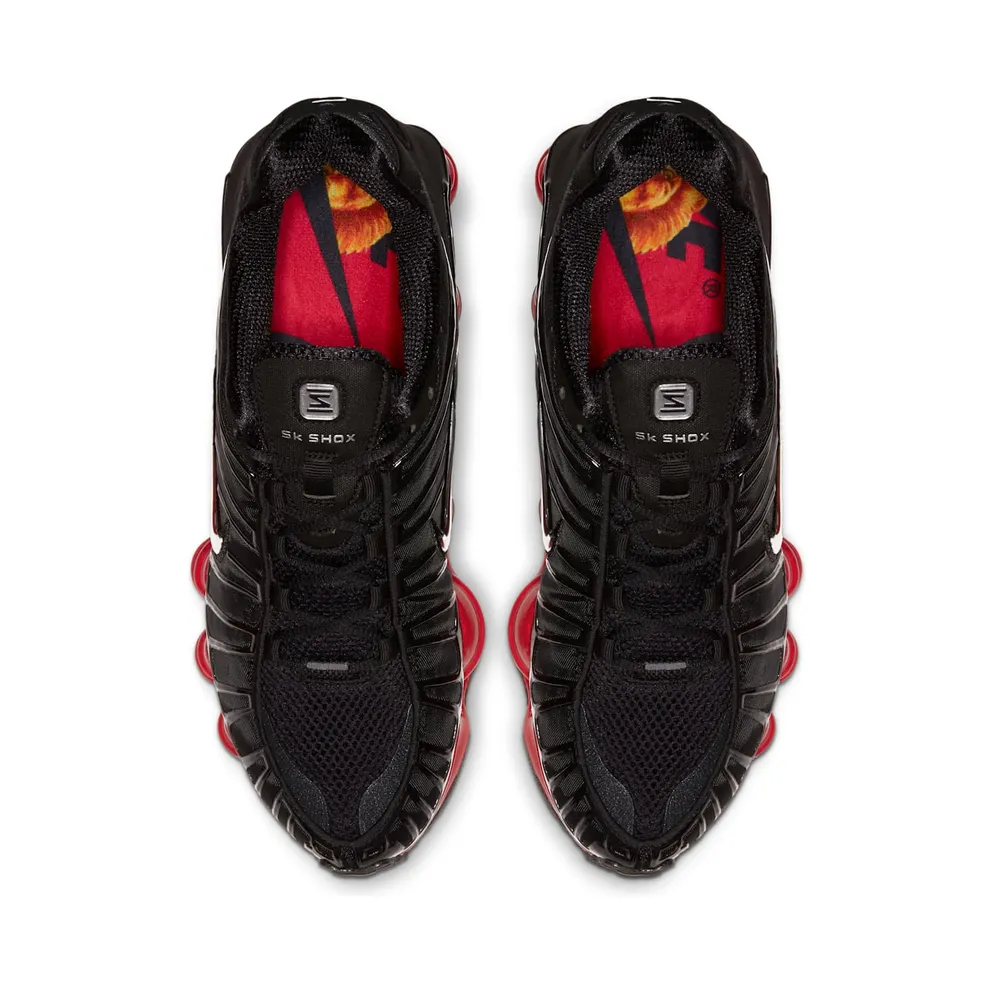 Nike Shox TL Skepta Black/Metallic Silver-University Red (CI0987-001)