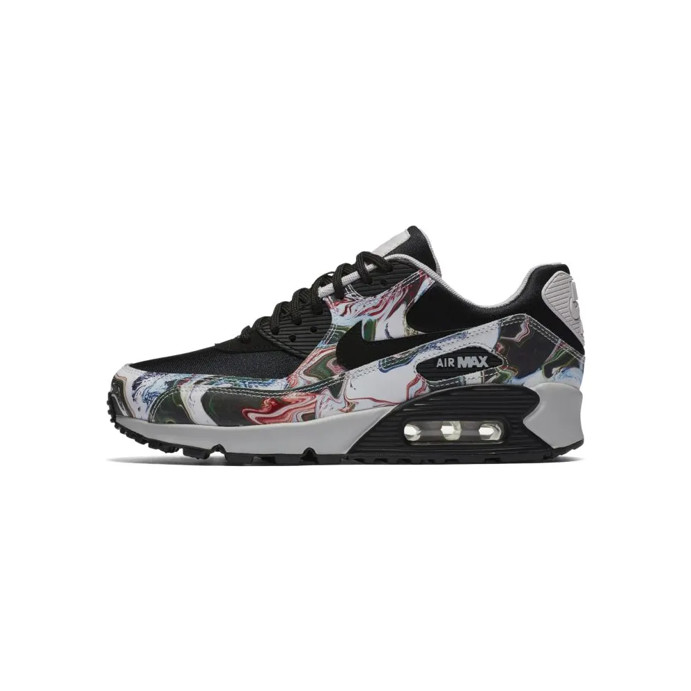 Nike Air Max 90 Marble Dye (W) Black/Vast Grey-Black (AO1521-001)