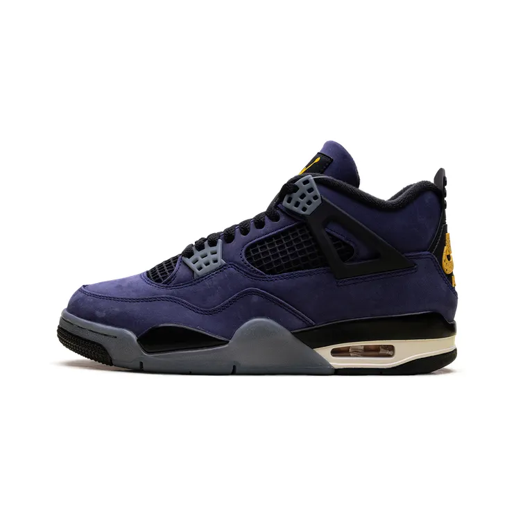 Air Jordan 4 “Lakers”: showtime in Imperial Purple