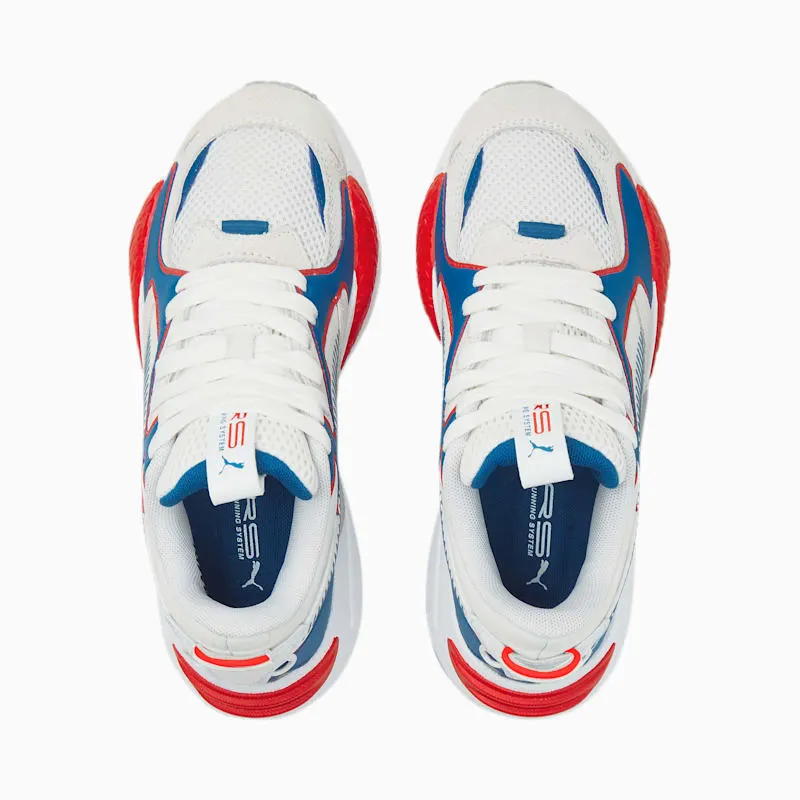 PUMA Rs-Z Outline Youth White/Vallarta Blue/High Risk Red (384723-01)