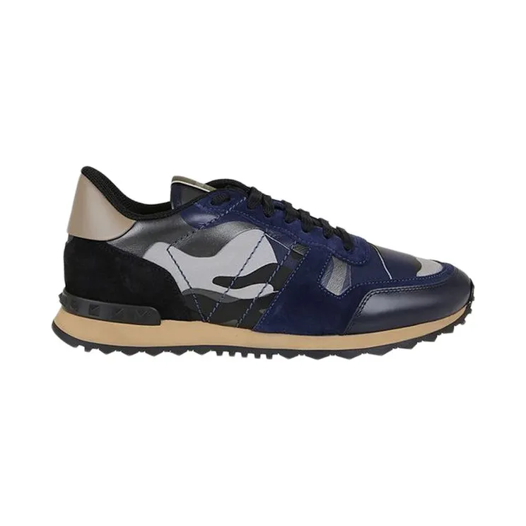 Valentino Garavani Rockrunner Camouflage Black Navy Beige (WY2S0723XVUBY0)