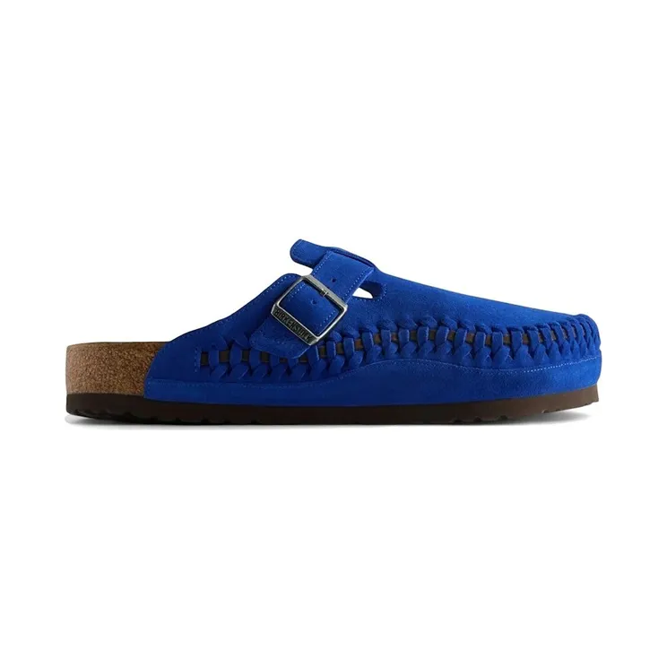 Birkenstock Boston Braided Suede Kith Ultra Blue (1032170)