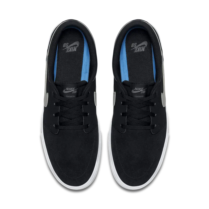 Nike Sb Portmore Ii Solar Black/Dark Grey-White Black/Dark Grey-White (880266-001)
