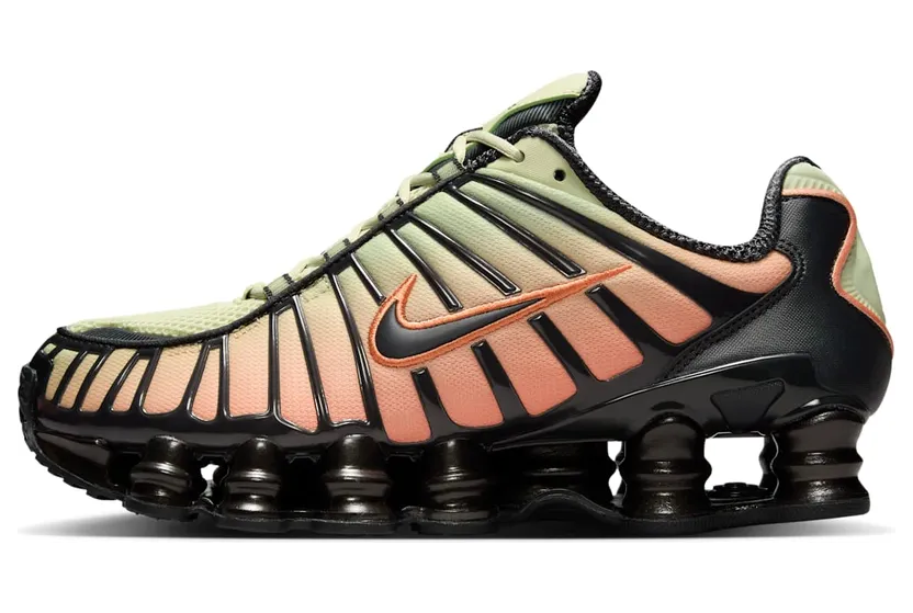 Nike Shox TL Fade Olive Aura & Orange Frost (IH1336-001)