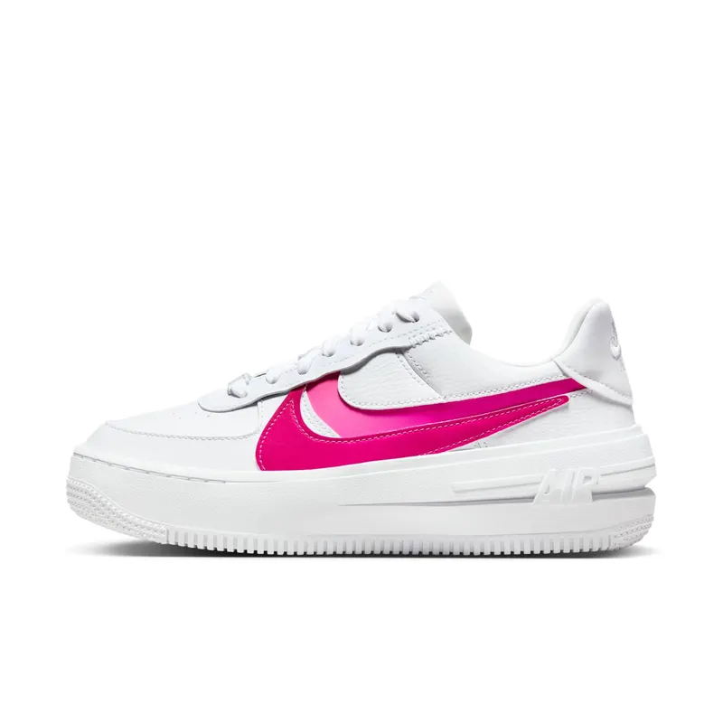 Nike Air Force 1 PLT.AF.ORM White Fireberry (FJ2986-100)