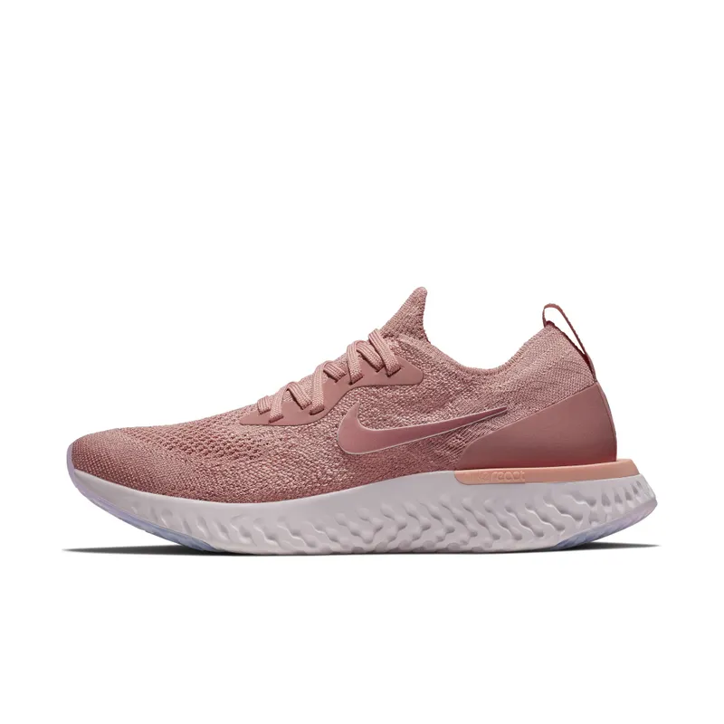 Nike Epic React Flyknit Pink Tint (W) Rust Pink/Pink Tint-Tropical Pink-Barely Rose (AQ0070-602)