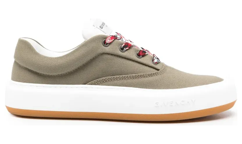 Givenchy New City Sneakers aus Canvas – Grün (BH00BAH1YG)