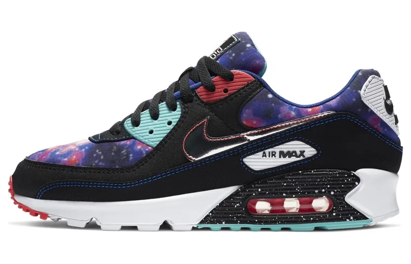 Nike Air Max 90 ‘Supernova 2020’ Black/White/Multi-Color (CW6018-001)