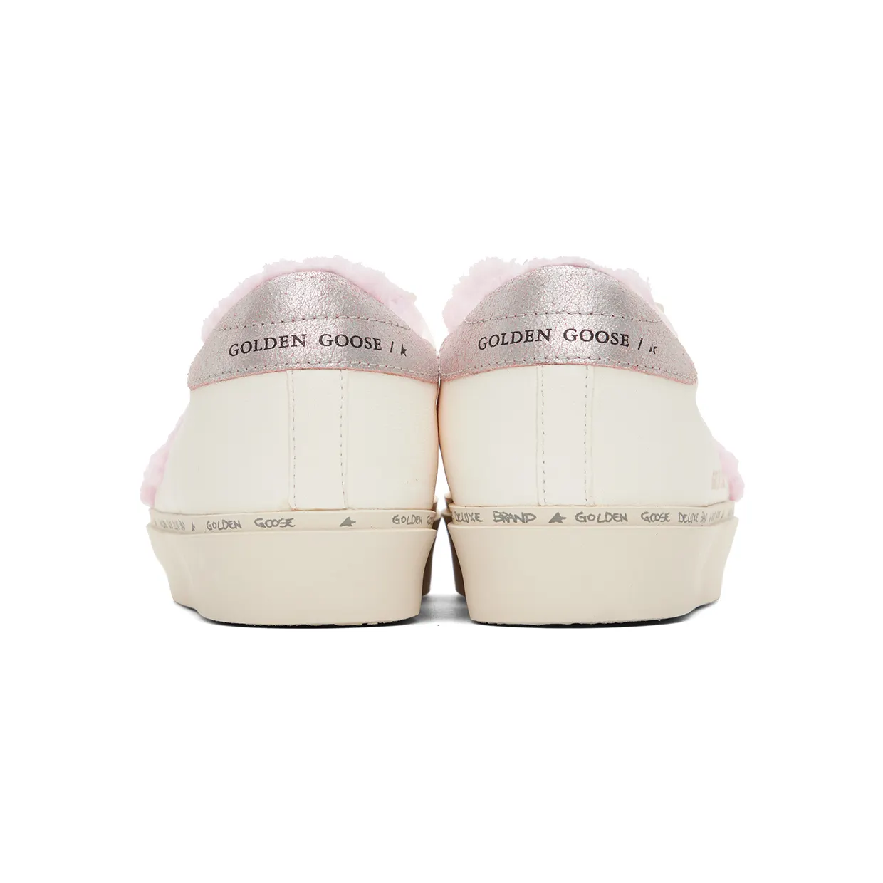 Golden Goose White & Pink Hi Star Low-Top Sneakers (GWF00372.F003269.81793) (2)