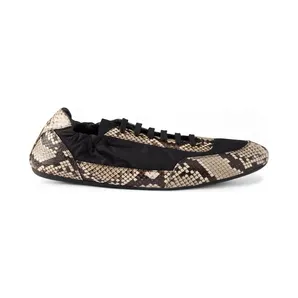 Prada Collapse Re-Nylon Black Stone Ayers Snakeskin Print (1E959N_3ZMD_F0Q52_F_005)