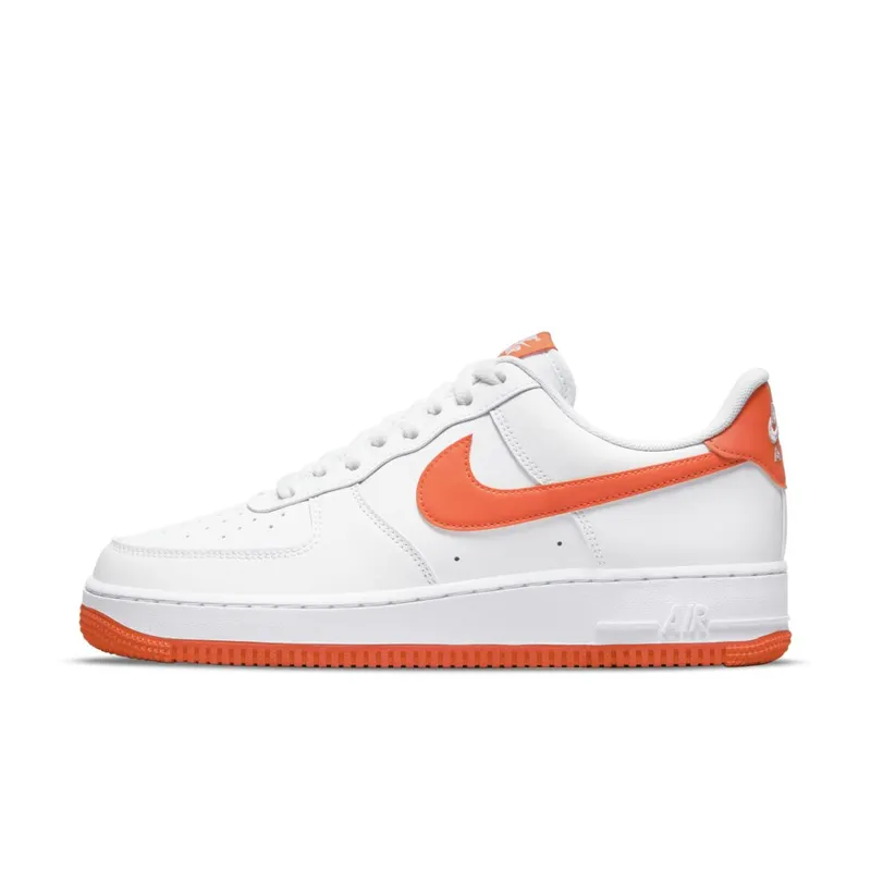 Nike Air Force 1 Low White Orange (2021) (DC2911-101)
