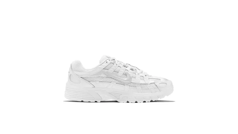 Nike P 6000 Triple White (W) White/Platinum Tint-White (BV1021-102)