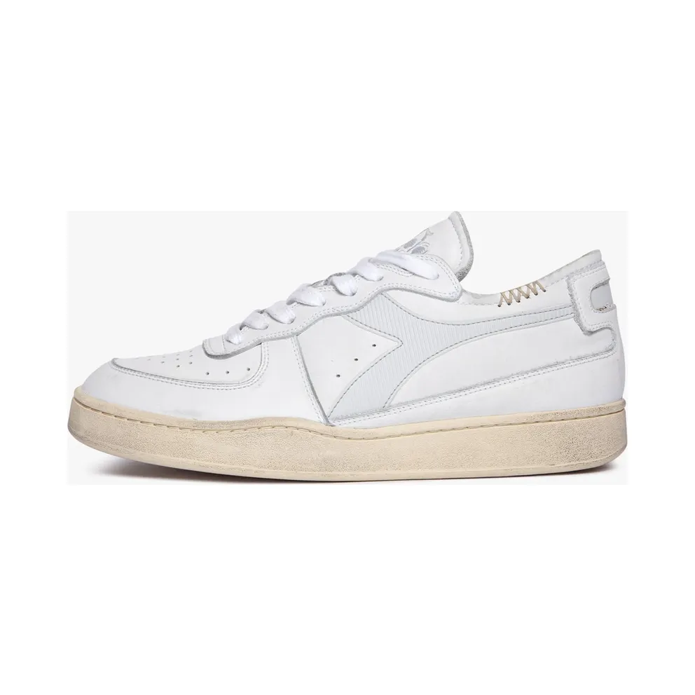 Diadora Mi Basket Row Cut White / Grey Aurora (201176282C8450)