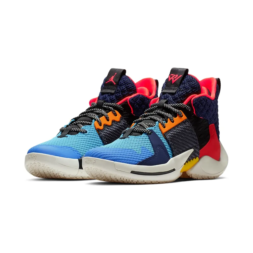 Jordan Why Not 0.2 Future History (GS) Multi-Color/Total Crimson-Sail (AO6218-900)