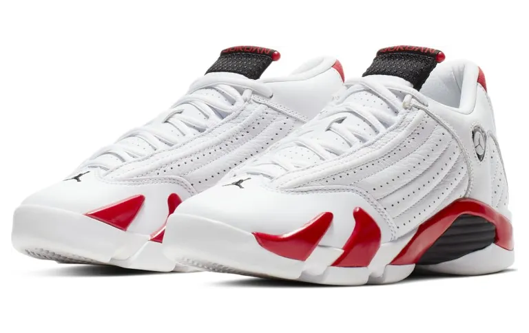 Air Jordan 14 Retro GS White Varsity Red (487524-100)