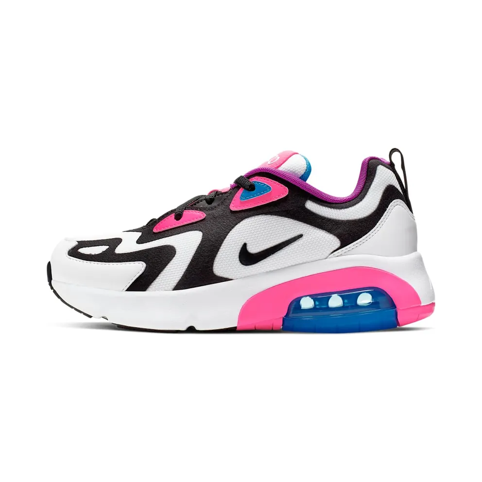 Nike Air Max 200 White Hyper Pink Black (GS)