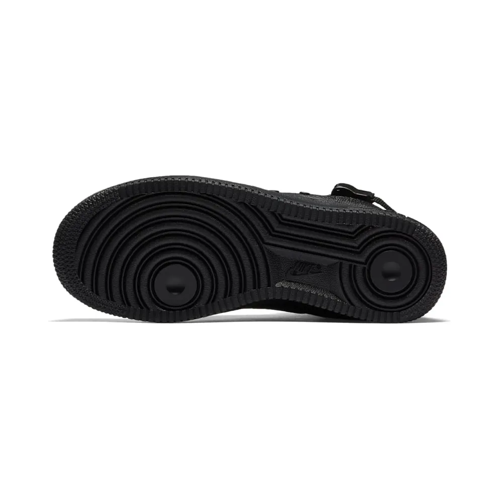 Nike SF Air Force 1 Mid Triple Black (GS) Black/Black-Black (AJ0424-003)