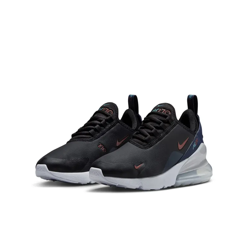 Nike Air Max 270 Black Thunder Blue Dark Pony (FV4070-001)