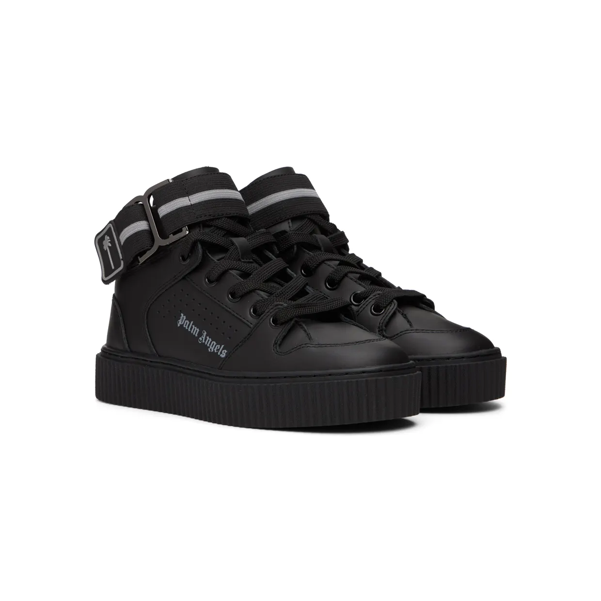 Palm Angels Palm One “Black” (PWIA048F22LEA0011010) (4)