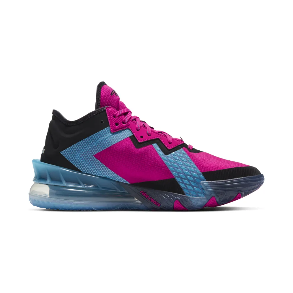 LeBron 18 Low’Neon Nights’Basketball Shoe Red (CV7562-600)