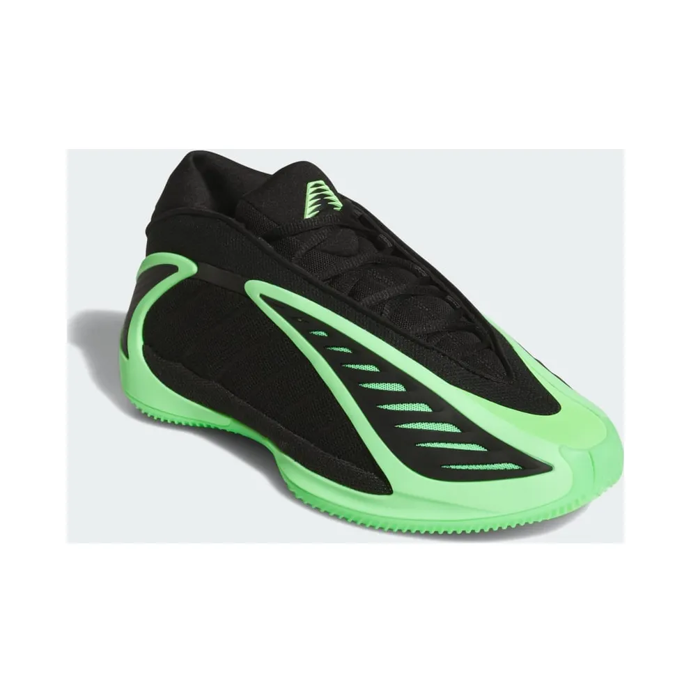 Adidas Anthony Edwards 2 Core Black / Lime Burst / Core Black (JR1572)