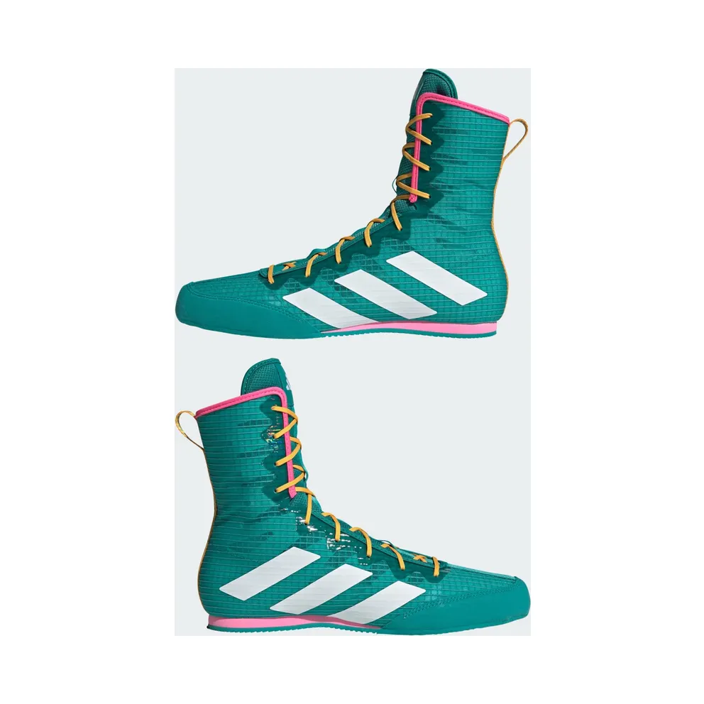 adidas Box Hog 4 Pure Teal Cloud White Lucid Pink (JR5382)
